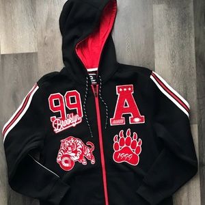 The Varsity Hoodie (B&T) by Akademiks